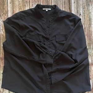 NY COLLECTION black shirt size 3x